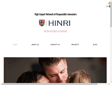 Tablet Screenshot of hinri.org